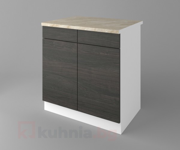 Шкаф с две чекмеджета и две врати