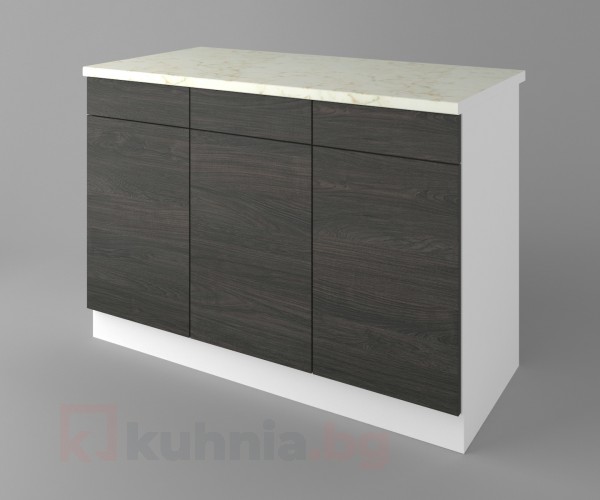 Долен кухненски шкаф с три чекмеджета и три врати  Вега