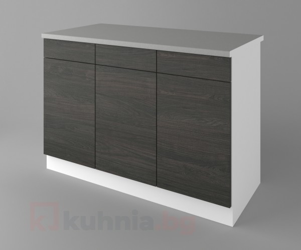 Долен кухненски шкаф с три чекмеджета и три врати  Вега