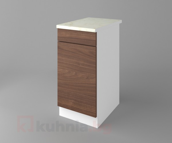 Долен кухненски шкаф с чекмедже и една врата Атлас