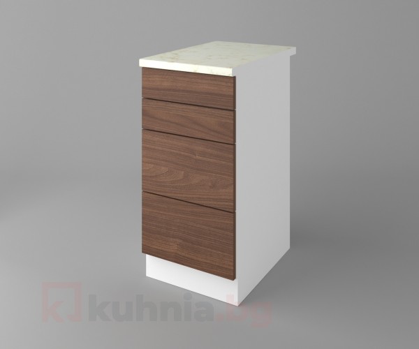 Долен кухненски шкаф с четири чекмеджета Атлас