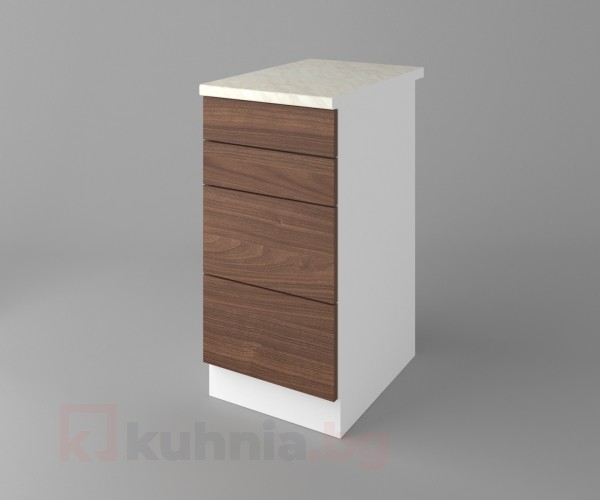 Долен кухненски шкаф с четири чекмеджета Атлас