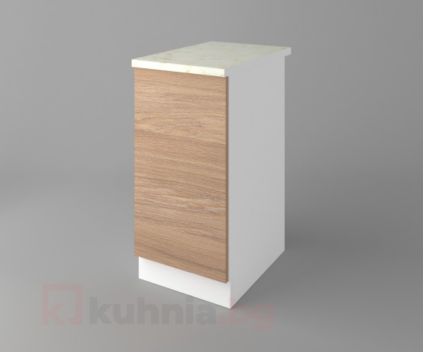 Долен кухненски шкаф с една врата Поларис