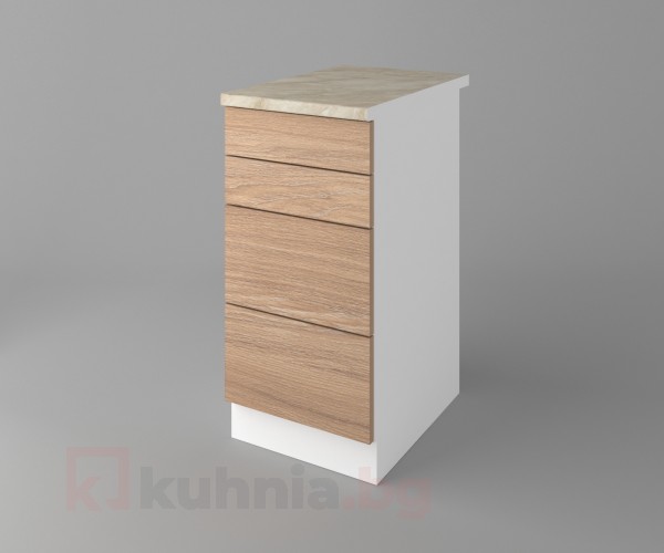 Шкаф с четири чекмеджета