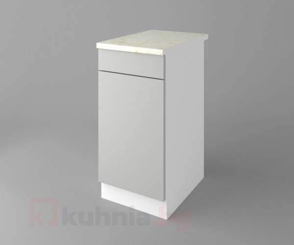 Долен кухненски шкаф с една врата и чекмедже Мирта