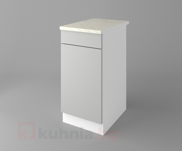 Долен кухненски шкаф с една врата и чекмедже Мирта