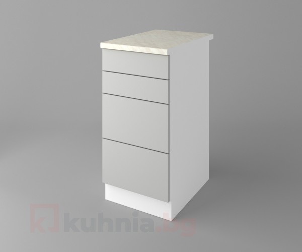 Долен кухненски шкаф с четири чекмеджета Мирта