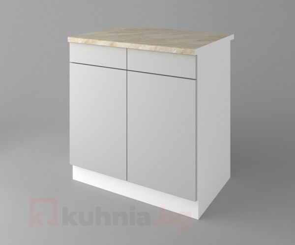 Шкаф с две чекмеджета и две врати