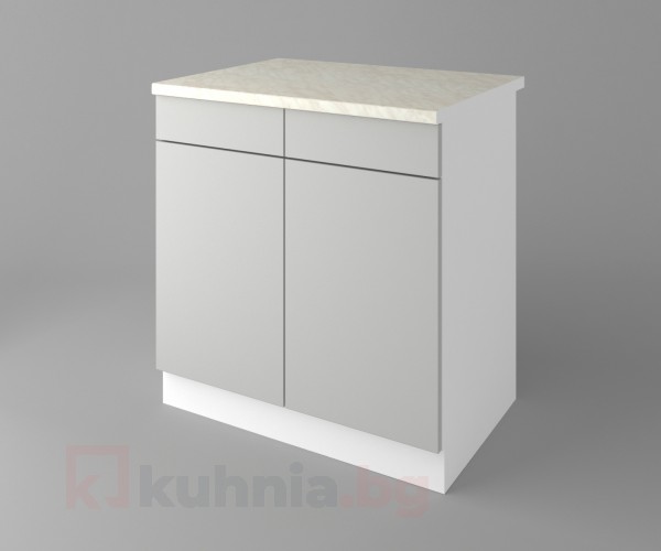 Долен кухненски шкаф с две чекмеджета и две врати Мирта