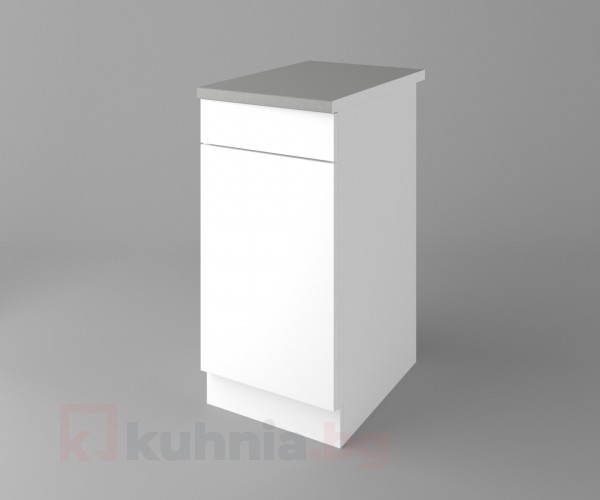 Долен кухненски шкаф с чекмедже и една врата Нарцис