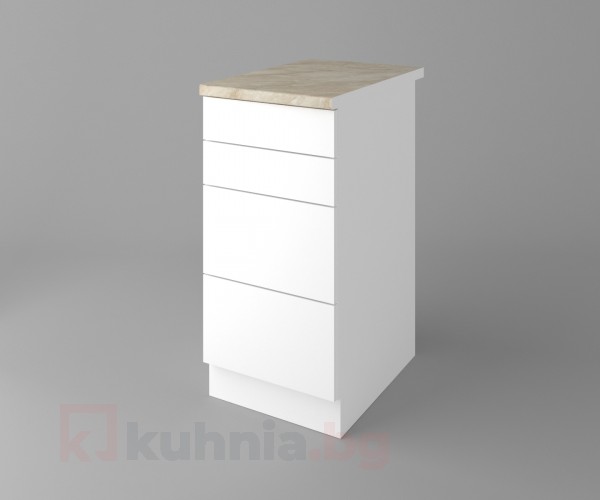 Шкаф с четири чекмеджета