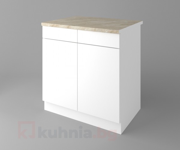 Шкаф с две врати и две чекмеджета