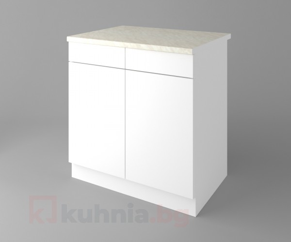 Долен кухненски шкаф с две врати и две чекмеджета Нарцис