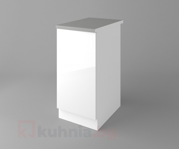 Долен кухненски шкаф с една врата Нарцис - Гланц