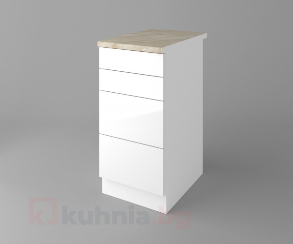 Шкаф с четири чекмеджета