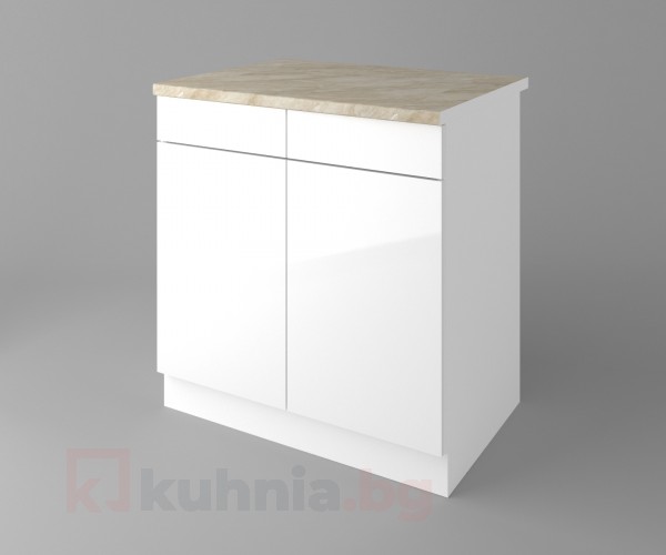 Шкаф с две чекмеджета и две врати