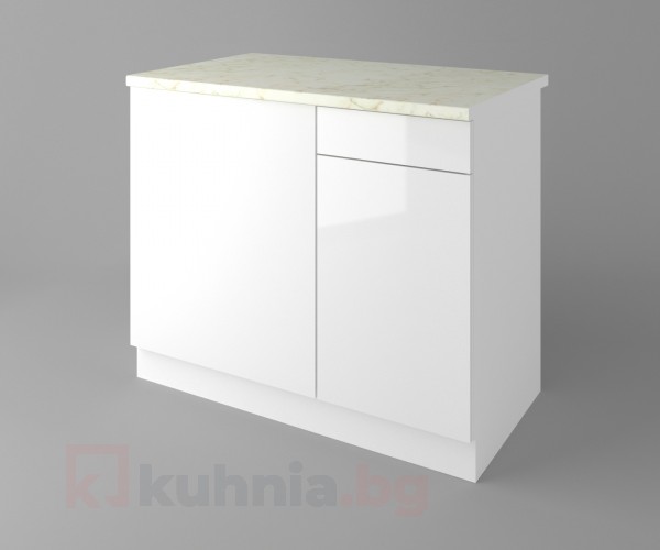 Долен кухненски шкаф за ъгъл Нарцис - Гланц