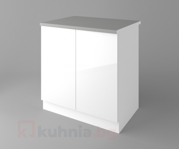 Долен кухненски шкаф с две врати Нарцис - Гланц