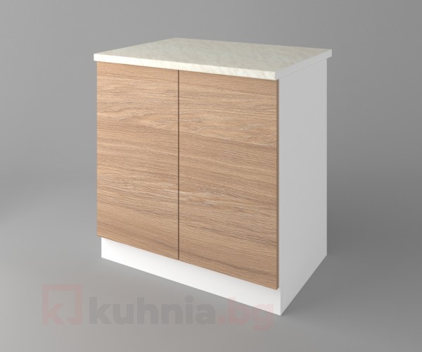 Долен кухненски шкаф с две врати Поларис