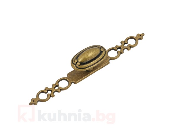 Метална дръжка старо злато 1146