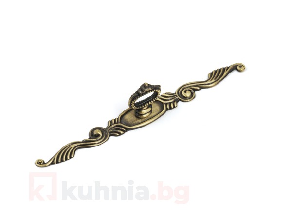 Метална ретро дръжка старо злато 8936