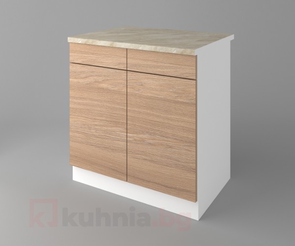 Шкаф с две чекмеджета и две врати