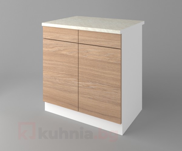 Долен кухненски шкаф с две чекмеджета и две врати Поларис