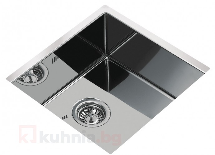 Мивка за монтаж под плот ТЕКА - BE Linea 400/400 