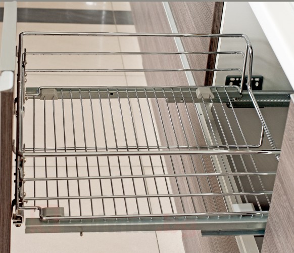 Кошница странично водене с плавно прибиране