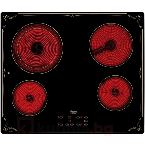 Стъклокерамичен плот ТЕКА - 1,2 kW