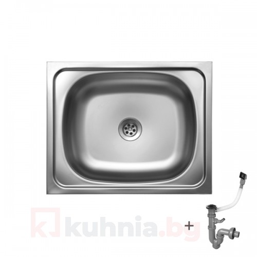 Мивка единична LIVINOKS 500х400х150мм