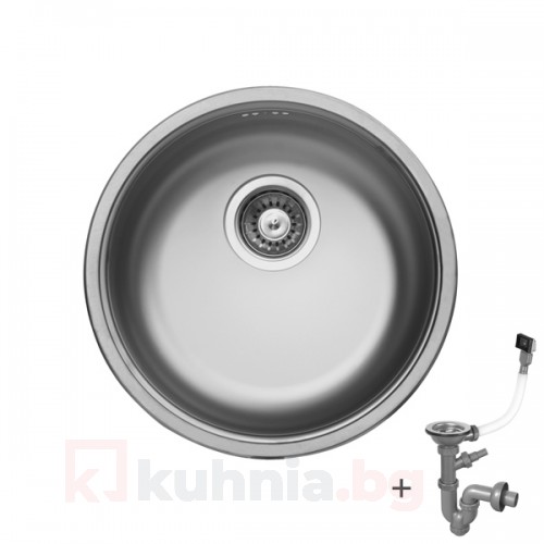 Мивка кръгла LIVINOKS 435х175мм