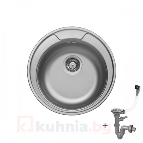 Мивка кръгла LIVINOKS 510х170мм