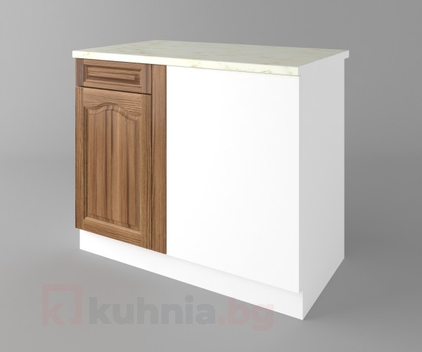 Долен кухненски шкаф за ъгъл Астра - Канела