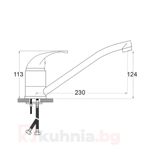 Смесител Eurolux-ROCK