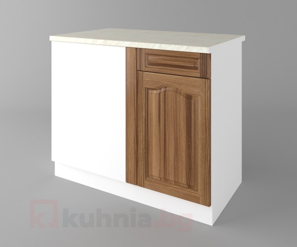 Долен кухненски шкаф за ъгъл Астра - Канела