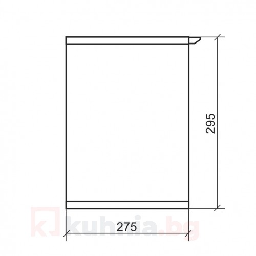 Кош ЕКО за вграждане - вместимост 11л.