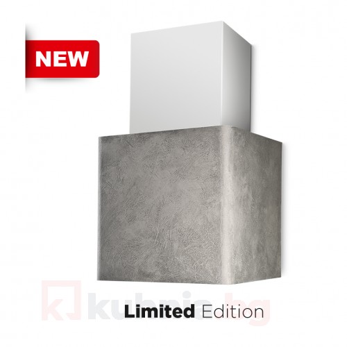 Аспиратор с кубична форма LITHOS CONCRETE FABER