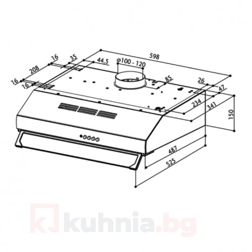 Традиционен аспиратор  2740 PB