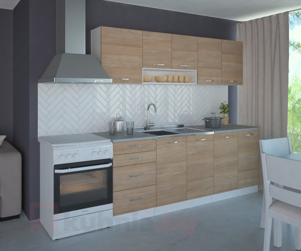 Кухненски комплект Поларис - L 210 cm