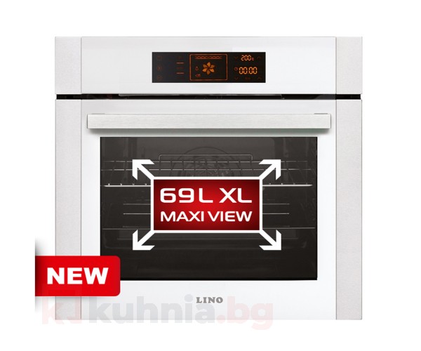 Фурна за вграждане FVL PXL10TCT1 SX W LINO 