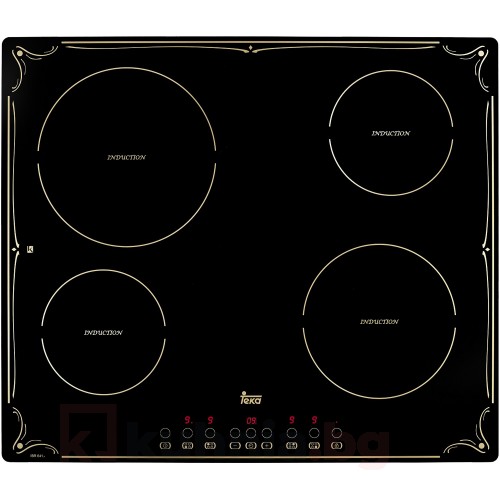 Стъклокерамичен индукционен плот с декоративна рустикална шарка ТЕКА