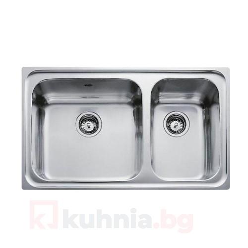 Мивка за вграждане ТЕКА-Super Bowl 86 2C MAX-лява/дясна