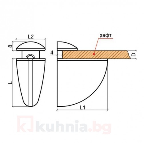 Рафтодържач Пеликан - 13R.3053