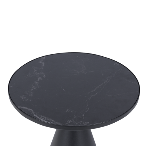 Холна маса ZARY 1 - бяла - черна