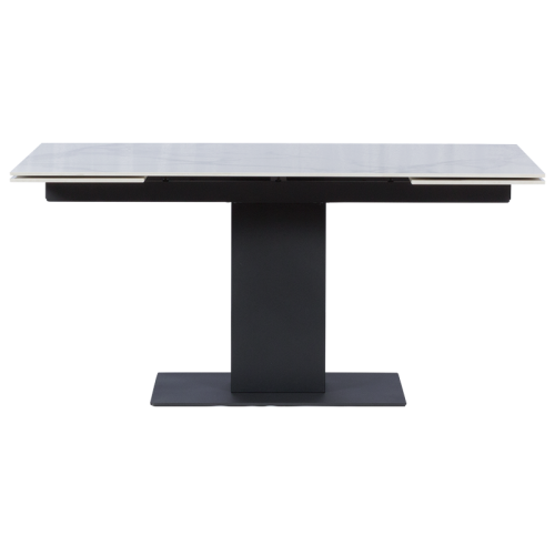 Разтегателна трапезна маса JURATA - бяла