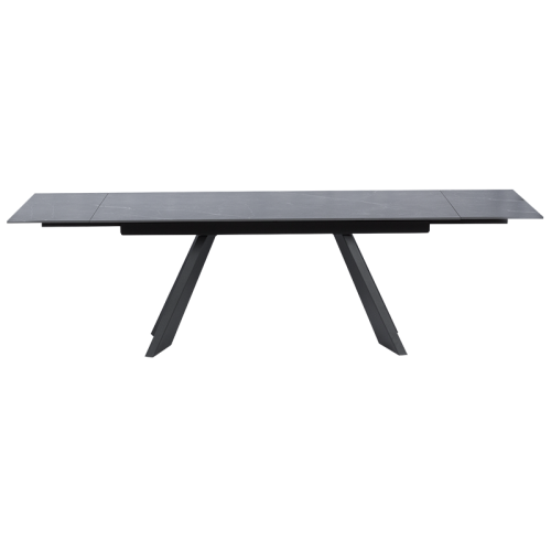 Разтегателна трапезна маса GLOGOW - черна