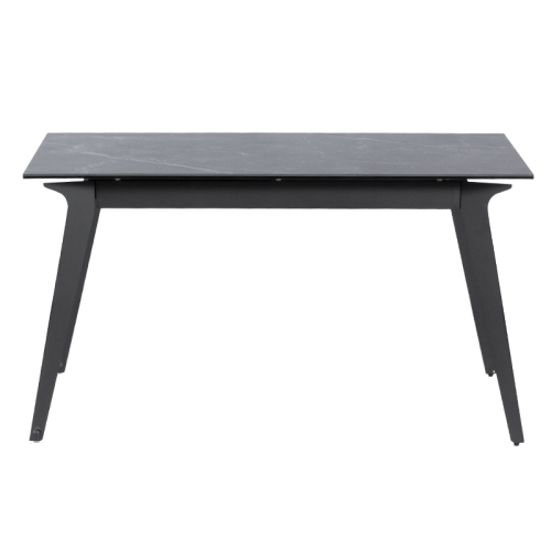 Разтегателна трапезна маса LAGOW - черна