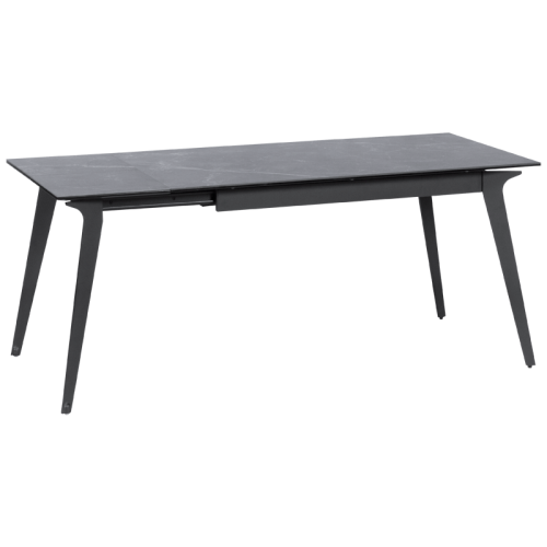 Разтегателна трапезна маса LAGOW - черна