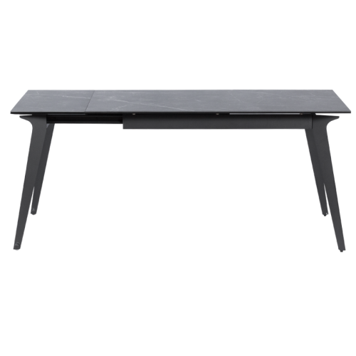 Разтегателна трапезна маса LAGOW - черна